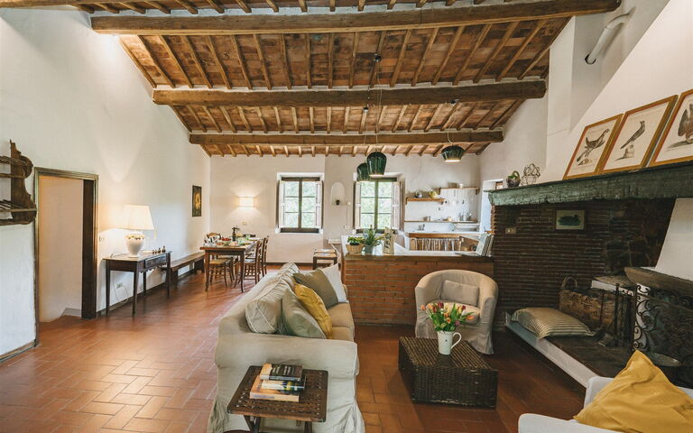 Accommodatie Colonica: Woonkamer