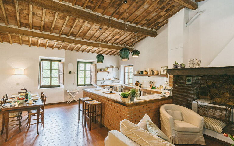 Accommodatie Colonica: Woonkamer