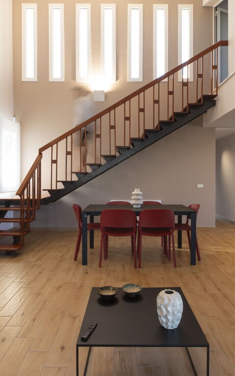 Villa Aversa: Lunchroom, Woonkamer