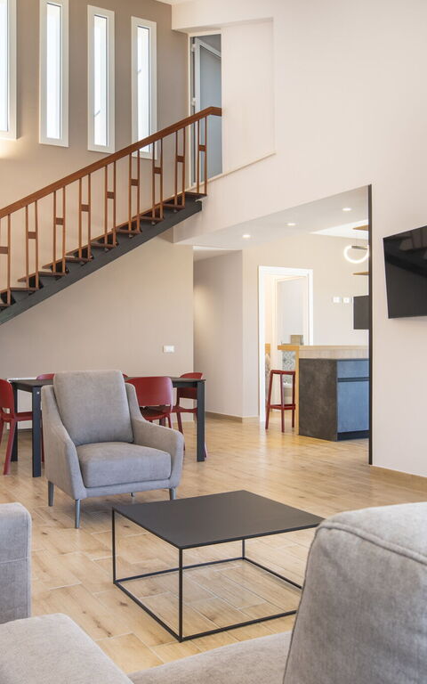 Villa Aversa: Lunchroom, Woonkamer