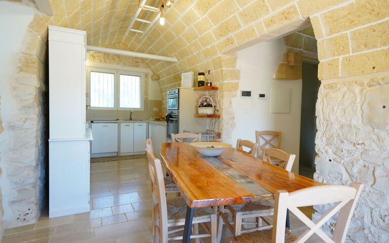 Trullo Samanta: Lunchroom