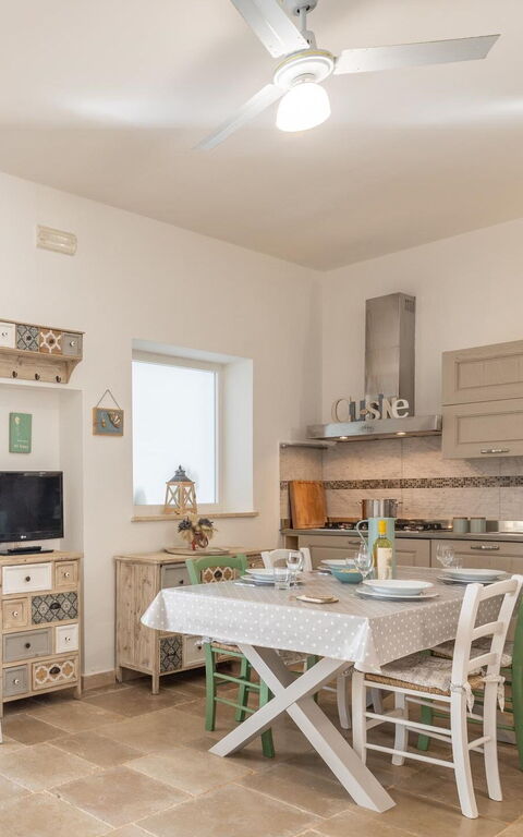 Villa Lampu Di Luce: Keuken, Lunchroom, Woonkamer