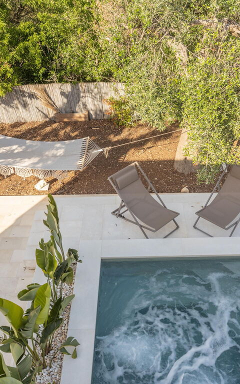 Villa Lampu Di Luce: bubbelbad, Buitenshuis