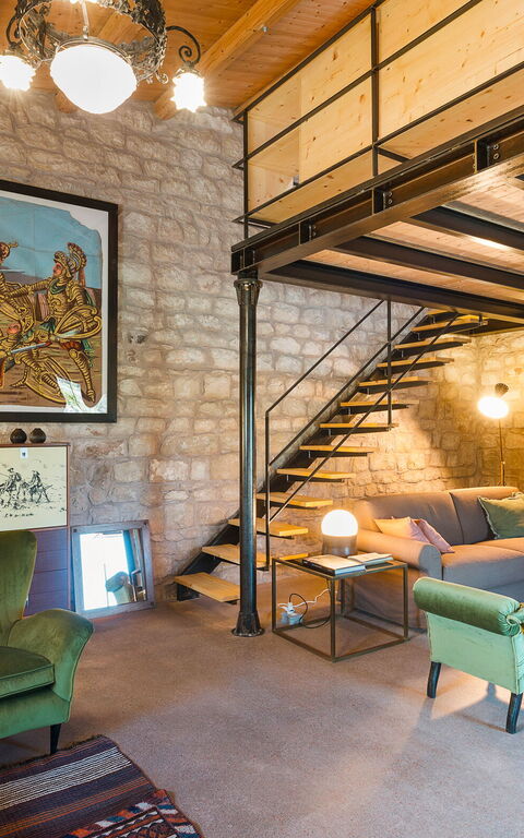 Dimora Spinazzella: Woonkamer