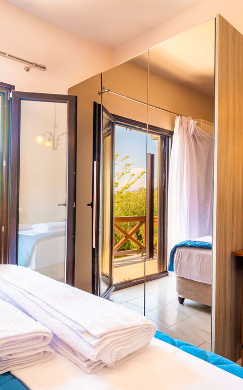 Villa Irida: slaapkamer