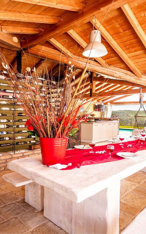 Villa Irida: Balkon / terras / patio