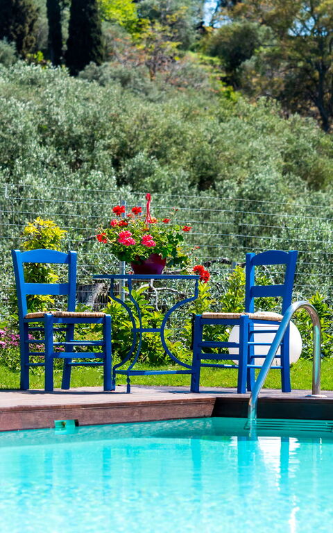 Villa Irida: zwembad