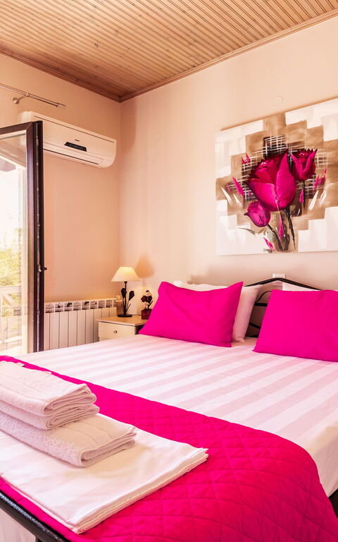 Villa Irida: slaapkamer