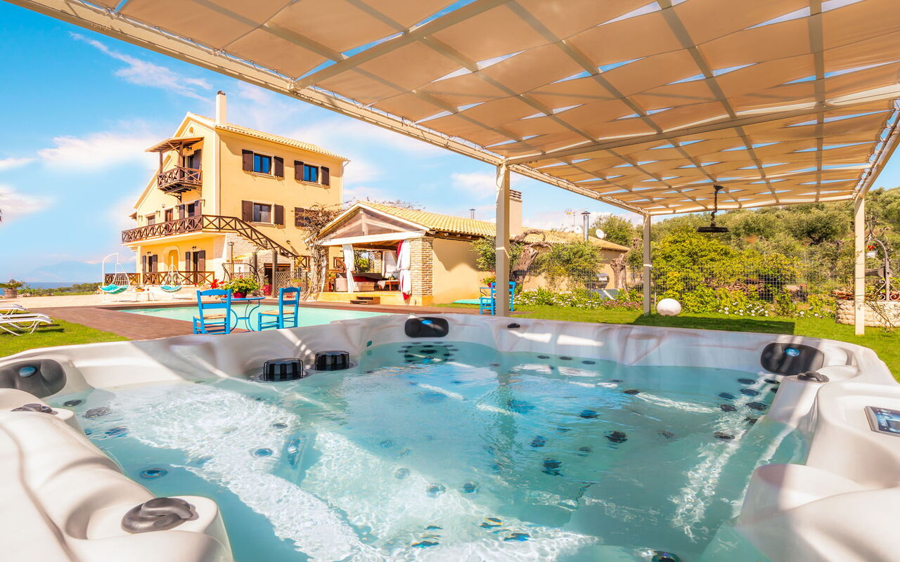 Villa Irida: bubbelbad