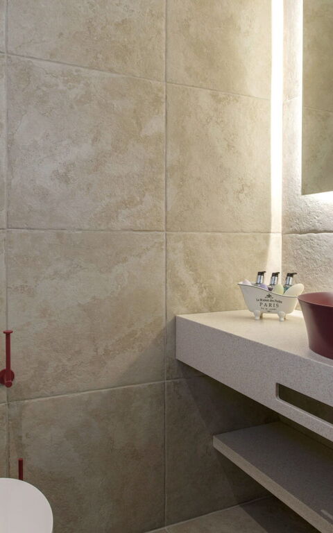 Villa Eleas Ikos: Badkamer