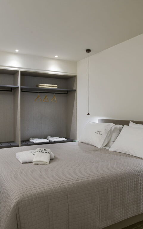 Villa Eleas Ikos: slaapkamer