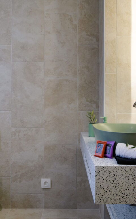 Villa Eleas Ikos: Badkamer