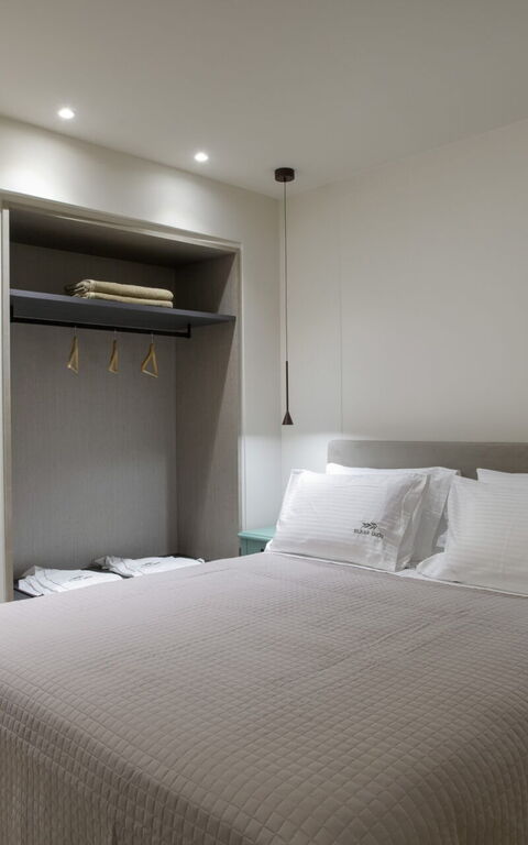 Villa Eleas Ikos: slaapkamer