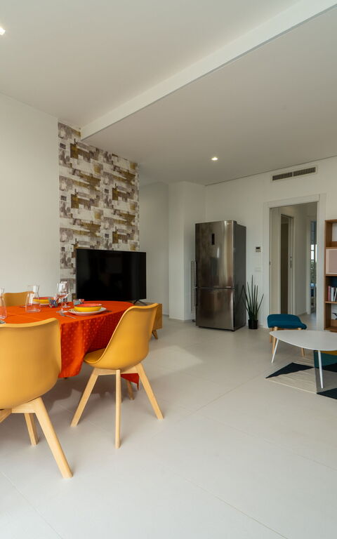 Villa Pizzolungo: Lunchroom, Woonkamer