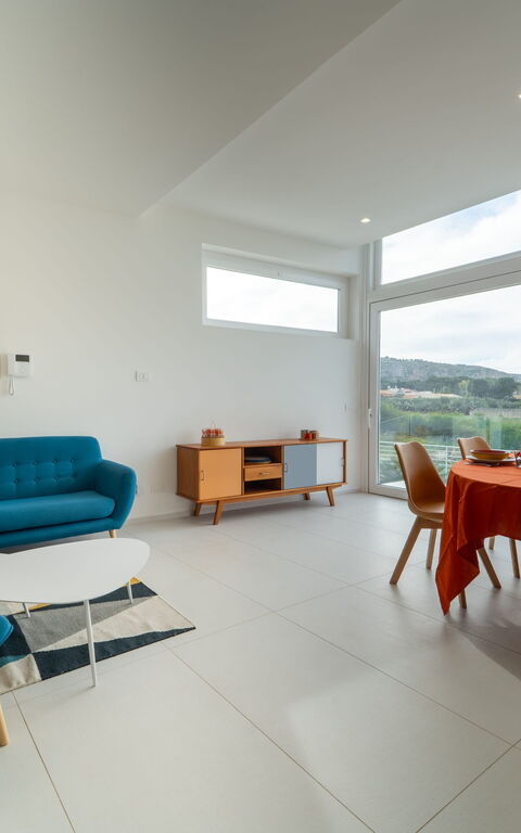 Villa Pizzolungo: Lunchroom, Woonkamer