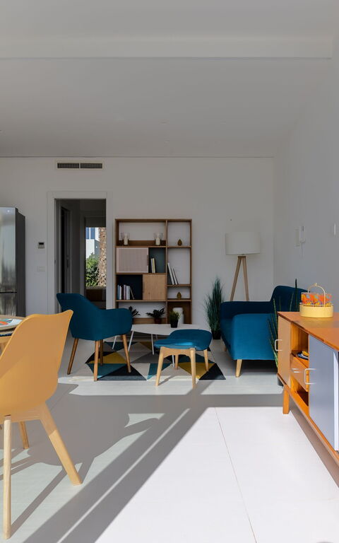 Villa Pizzolungo: Lunchroom, Woonkamer