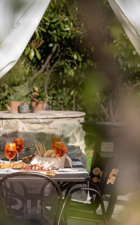 Villa Anna: Buitenshuis, Tuin