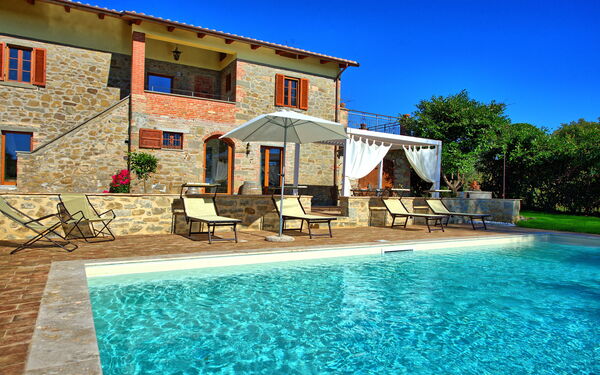 Villa Anna: Buitenkanten, Buitenshuis, zwembad