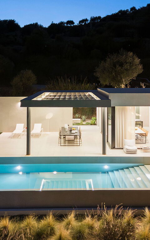 Villa Calypso: Buitenkanten, Buitenshuis, zwembad