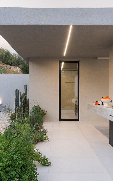 Villa Calypso: Balkon / terras / patio, Buitenkanten, Buitenshuis