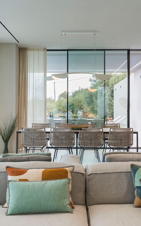 Villa Calypso: Lunchroom, Woonkamer