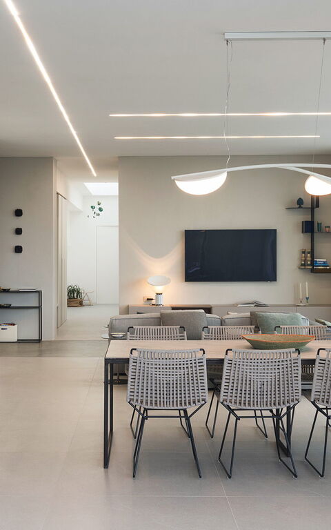 Villa Calypso: Lunchroom, Woonkamer