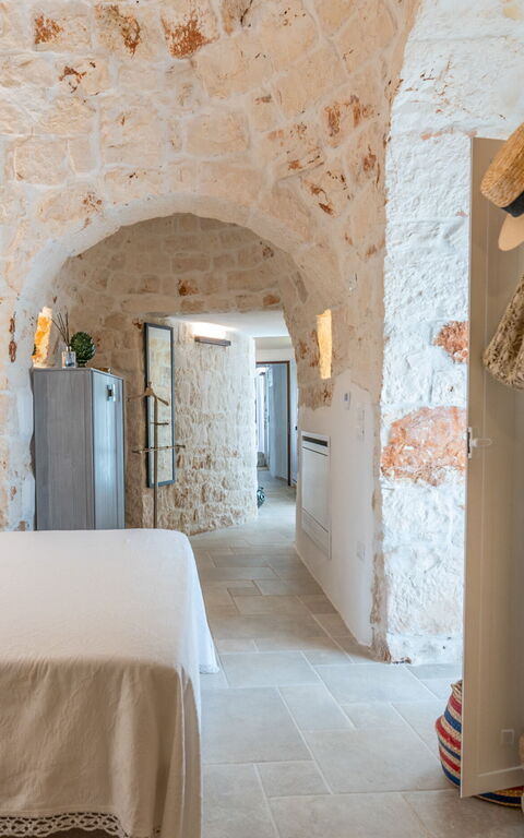 Trulli di Luccio: slaapkamer