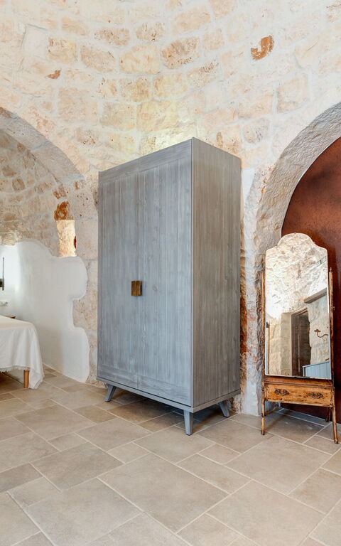 Trulli di Luccio: slaapkamer