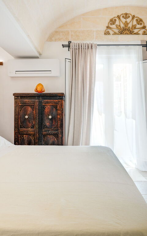 Trulli di Luccio: slaapkamer