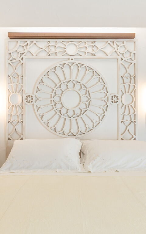 Trulli di Luccio: slaapkamer