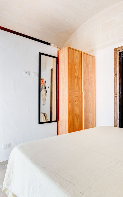 Trulli di Luccio: slaapkamer