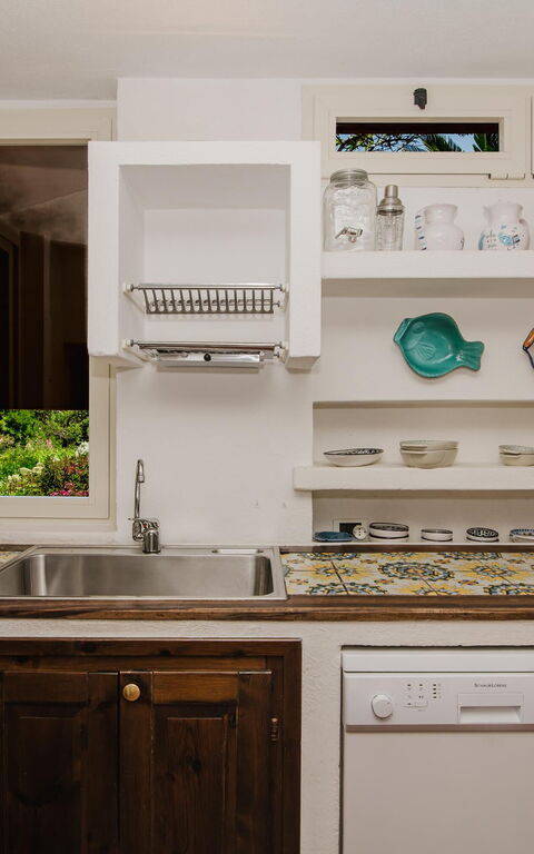 Villa Cala Serena: Keuken