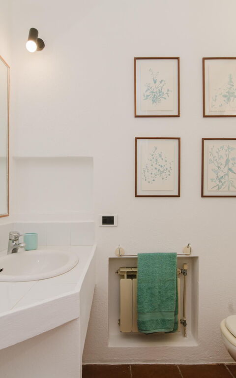 Villa Cala Serena: Badkamer