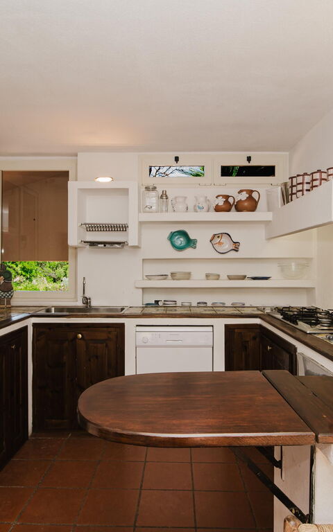 Villa Cala Serena: Keuken