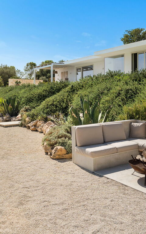 Villa Petite Afrique: Buitenkanten, Buitenshuis