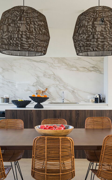 Villa Petite Afrique: Lunchroom