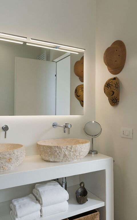 Villa Petite Afrique: Badkamer