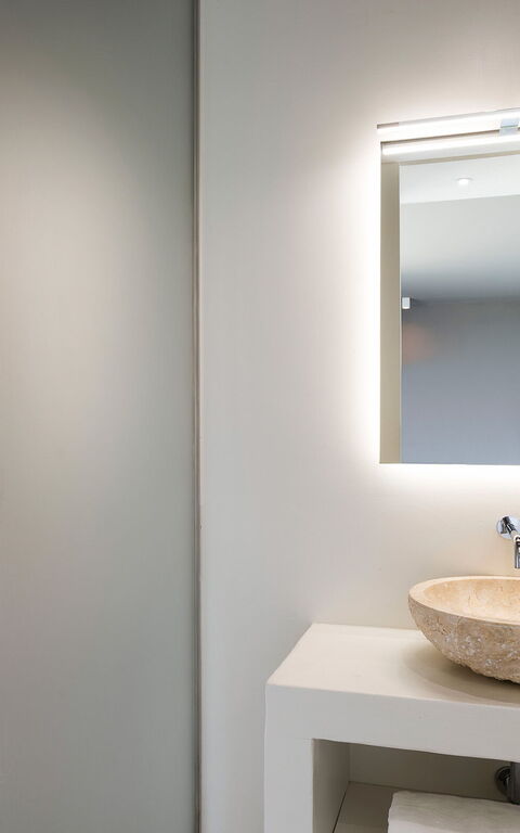 Villa Petite Afrique: Badkamer