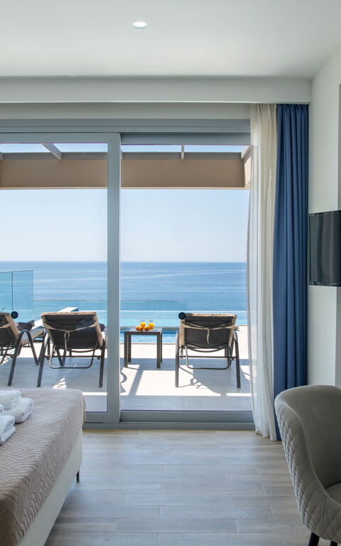 Villa Alkyoni: slaapkamer