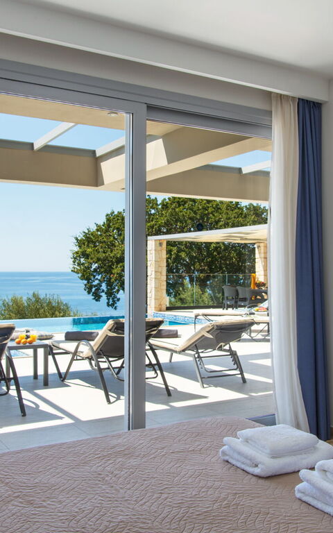 Villa Alkyoni: slaapkamer