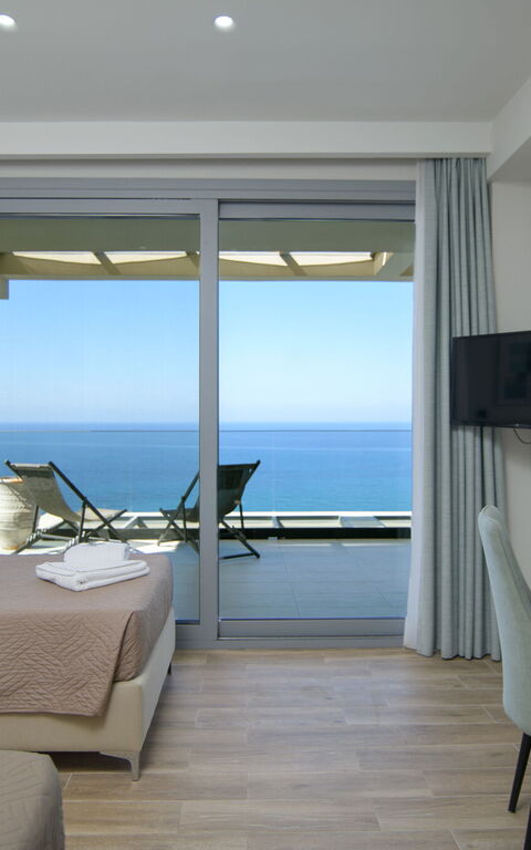 Villa Alkyoni: slaapkamer