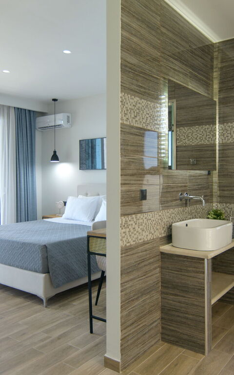 Villa Alkyoni: slaapkamer