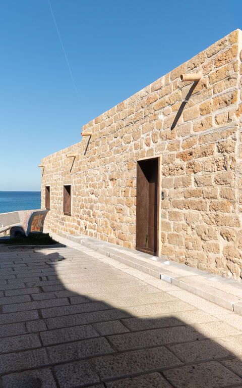 Punta Marina Luxury House: Buitenshuis, Hoofdingang, Keer bekeken