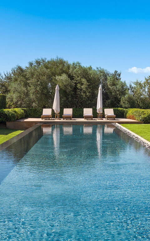 Domus Olivae: Buitenkanten, Buitenshuis, Tuin, zwembad