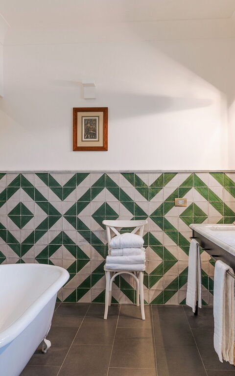 Domus Olivae: Badkamer