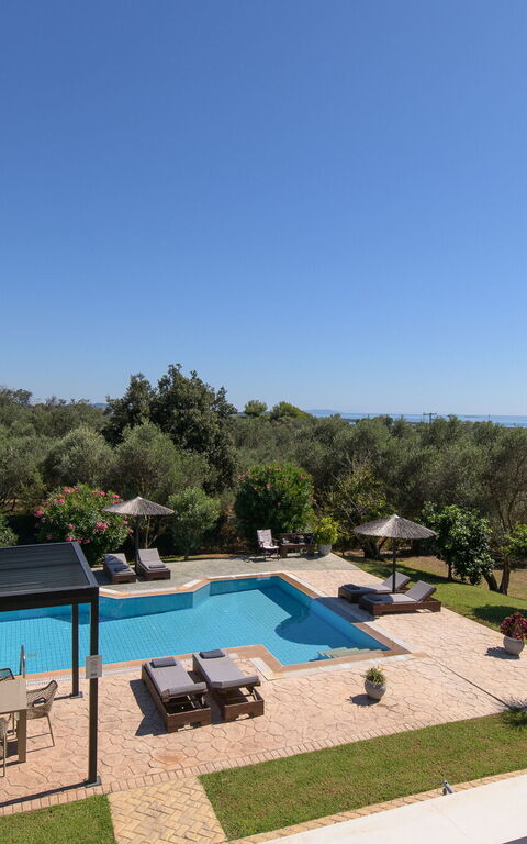 Villa Carreta: Balkon / terras / patio, Buitenkanten, Buitenshuis, Tuin, zwembad