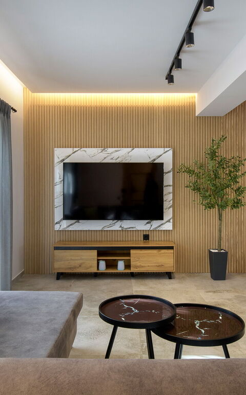 Villa Melitti: Woonkamer