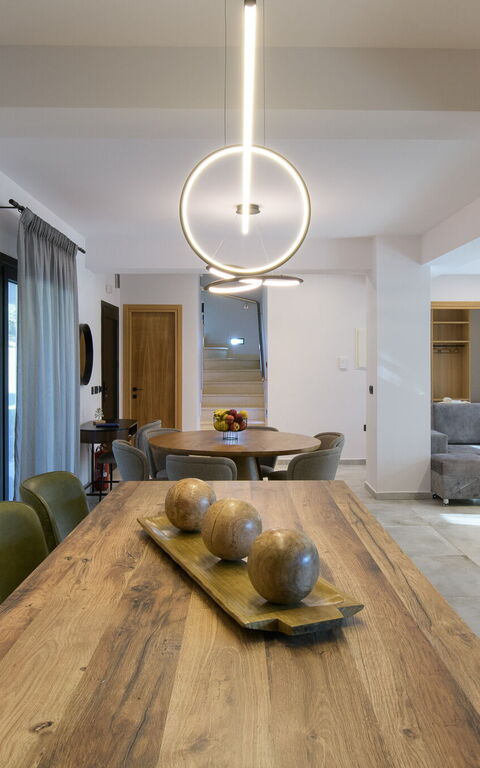 Villa Melitti: Keuken, Lunchroom