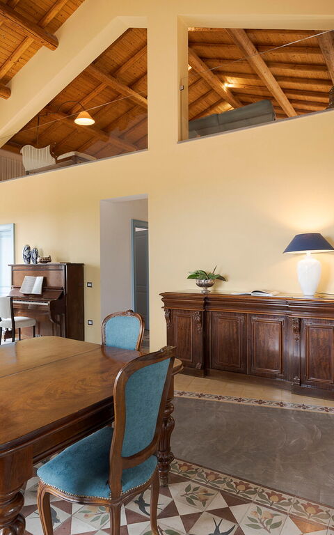 Villa Agrume: Woonkamer