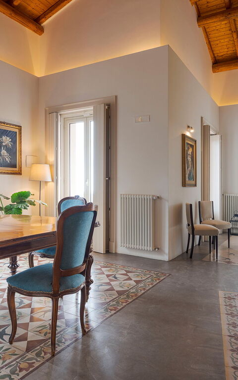 Villa Agrume: Woonkamer